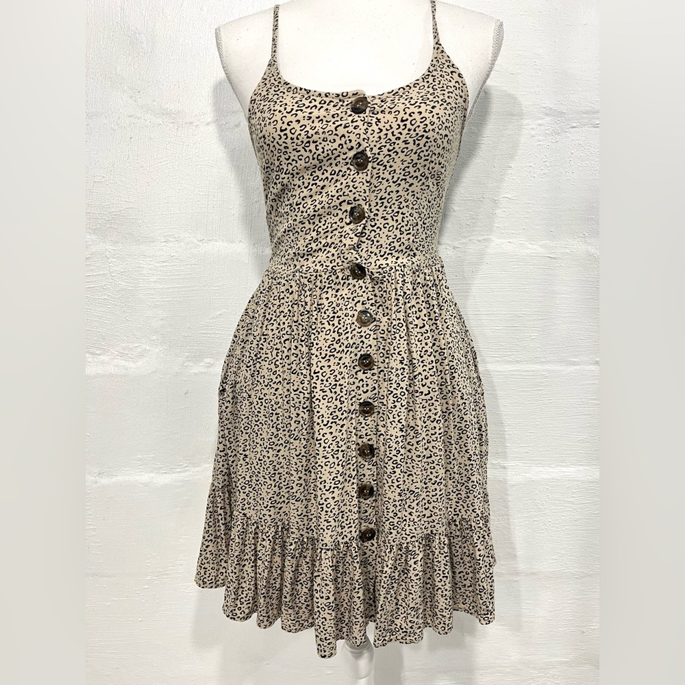 JAPNA FIT AND FLARE CAMI DRESS